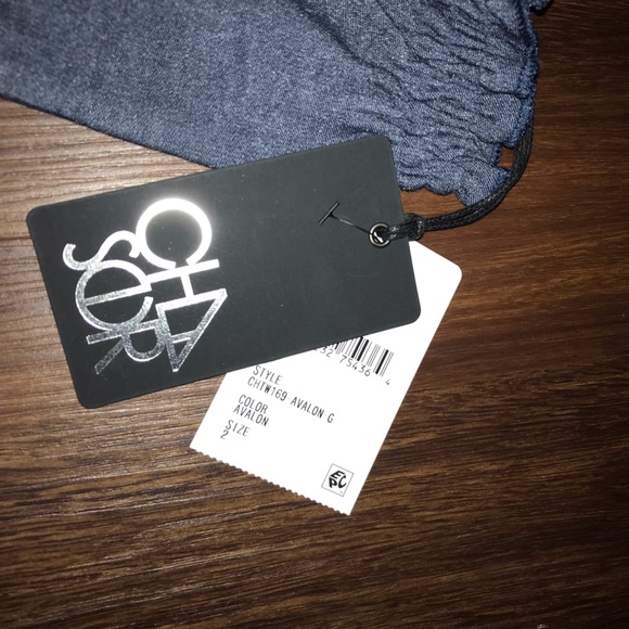 Chaser Cozy Knit Paper Bag Waist Wide Leg Pants Kids NWT - Picture 3 of 6